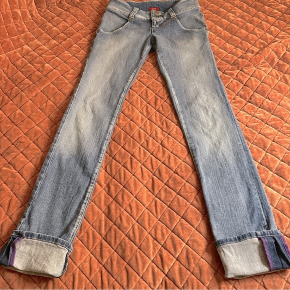 Vintage Guess Low Rise Cuffed Skinny Jeans - Picture 4 of 6